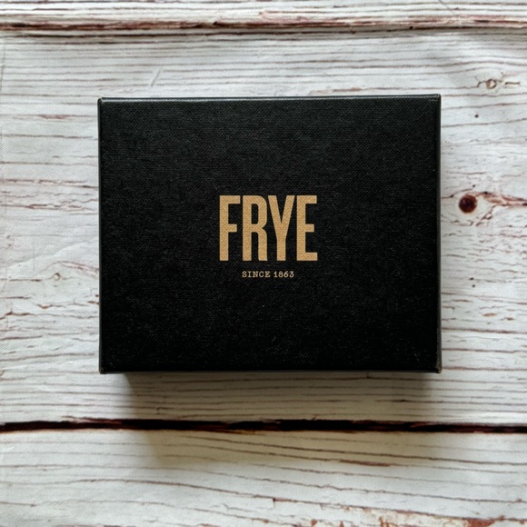 Frye Logan Money Clip Card Case in Cognac NIB - Picture 3 of 10